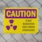 Signmission Radiation & Laser Sign, 7 in H x 10 in W, Plastic, Rectangle OS-2PACK-CR-P-710-L-10218 - alternate 3